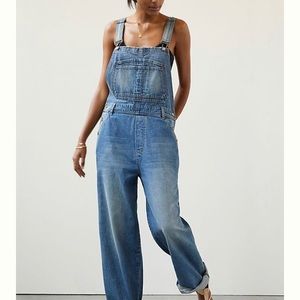 Anthropologie - Boyish Relaxed Denim Overalls